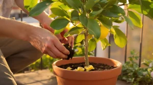 Citronnier qui ne donne rien : enterrez ce déchet de cuisine au pied, il peut enfin le couvrir de fruits