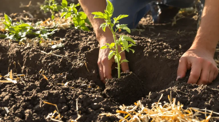 Comment planter les tomates couchées pour un enracinement plus solide, selon les maraîchers Comment planter les tomates couchées pour un enracinement plus solide, selon les maraîchers