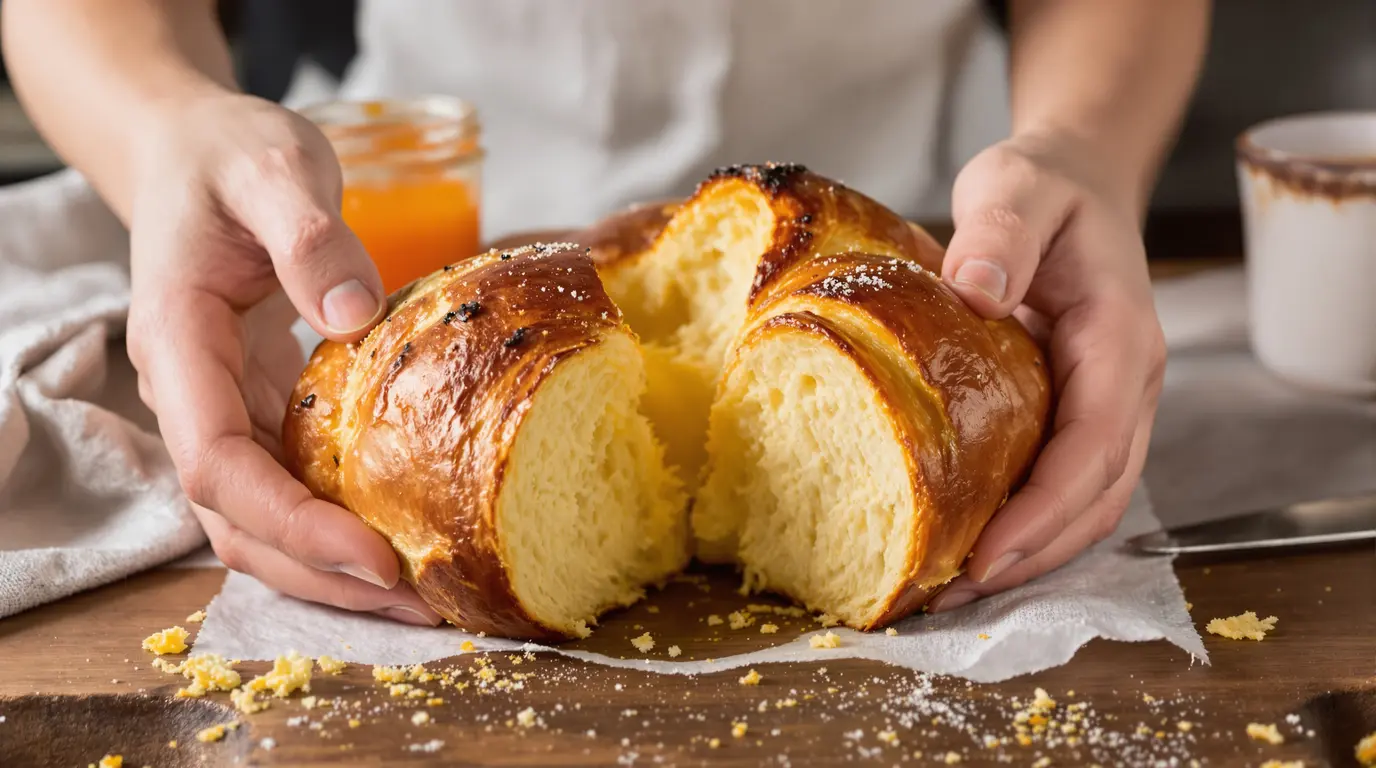 J’ai fait ma brioche moi-même : la recette facile pour une mie filante et une texture moelleuse J’ai fait ma brioche moi-même : la recette facile pour une mie filante et une texture moelleuse