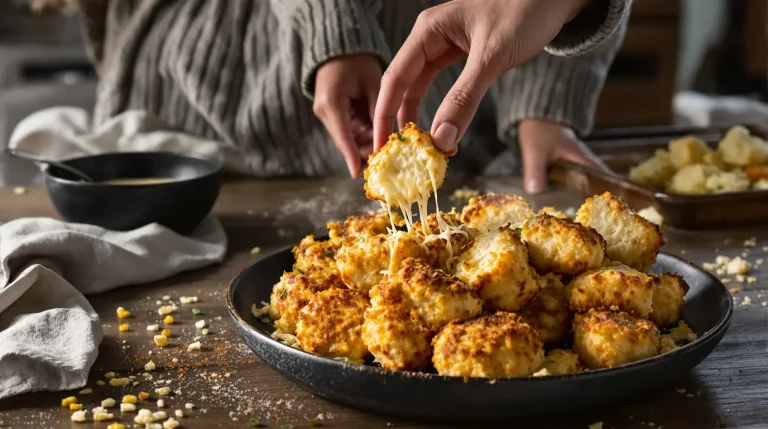 « J’en fais à chaque apéro d’hiver » : mes croquettes de chou-fleur dorées au four, prêtes en 30 minutes