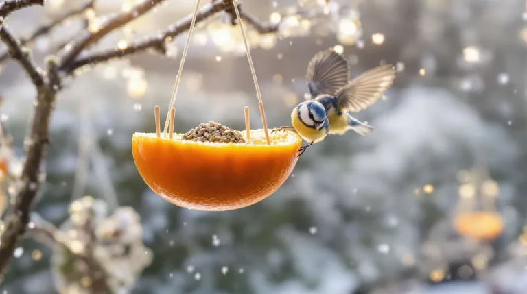 « Je l’ai posée hier, ils sont venus ce matin » : ma mangeoire maison à faire en 5 minutes attire les oiseaux
