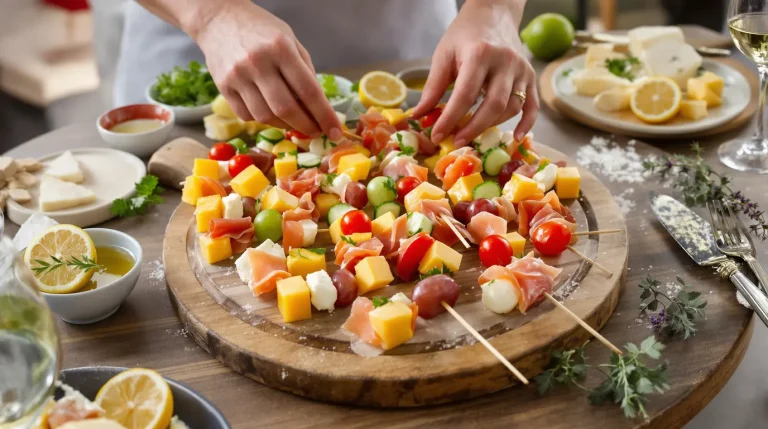 Brochette apéro à faire la veille: marinade qui change tout brochette apéro à faire la veille