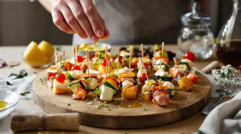 Accueil Brochette apéro à faire la veille : idées ultra simples