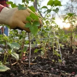 Ce que font les jardiniers malins avec un cintre en métal sauve les framboisiers gratuitement