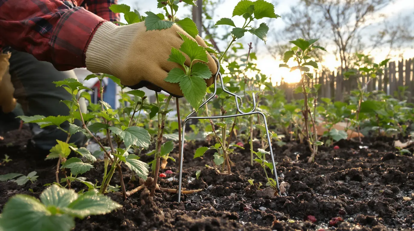 Ce que font les jardiniers malins avec un cintre en métal sauve les framboisiers gratuitement Ce que font les jardiniers malins avec un cintre en métal sauve les framboisiers gratuitement