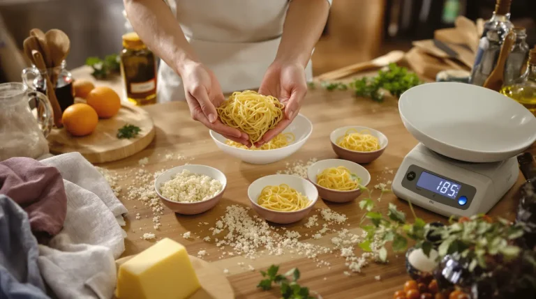Combien de grammes de pâtes par personne selon l'appétit combien de grammes de pâtes par personne