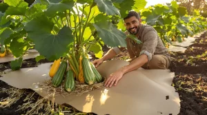 Courgettes : ce matériau du quotidien au pied des plants vous fait récolter jusqu’à 5 fois plus cet été