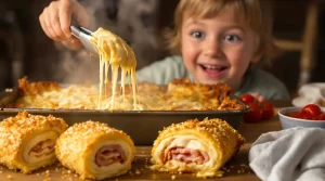 Feuilles de lasagne roulées et croustillantes : ma recette que les enfants adorent déjà