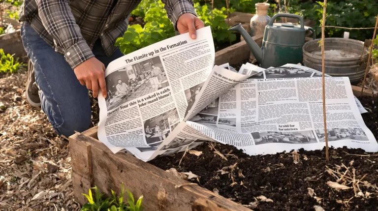 Accueil Paillage au jardin avec du papier journal : bonne idée ou erreur ? La vérité sur cette astuce