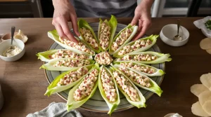 Petites barquettes d’endive au jambon : mon apéritif ultra express prêt en quelques minutes