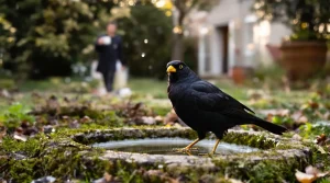 Que signifie la présence d’un merle dans son jardin ? La vérité sur ce signe que beaucoup ignorent