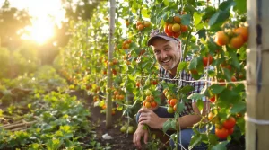 Tomates : la méthode Florida Weave des maraîchers remplace 10 tuteurs en bambou par 2 piquets