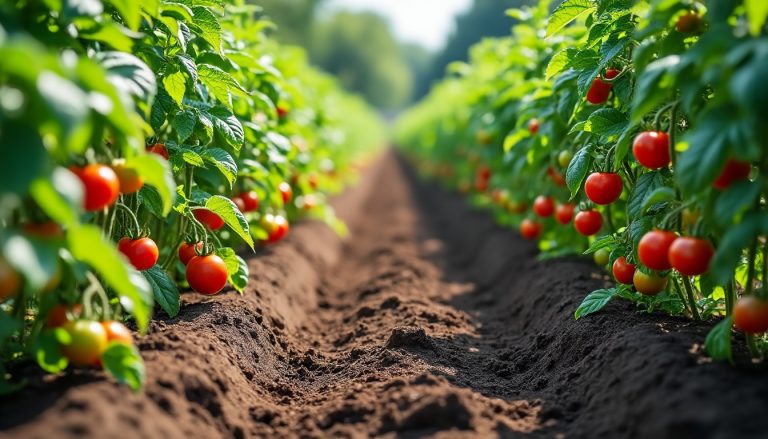 Accueil L’espacement idéal entre les pieds de tomate pour une récolte optimale