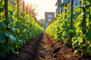 Quel espace laisser entre les pieds de tomates pour un meilleur rendement