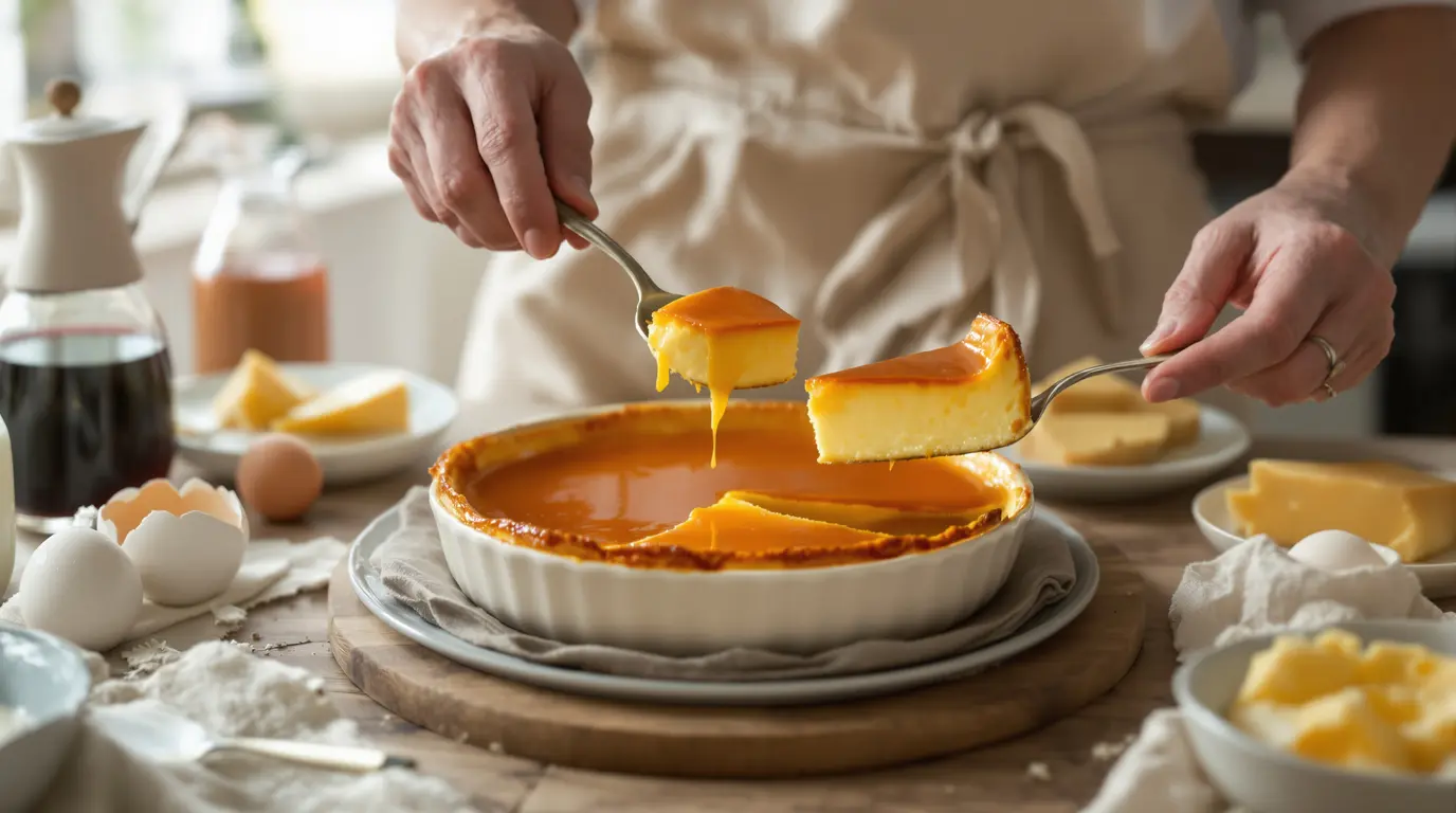 Recette flan aux œufs de nos grand-mère : simple et fondant recette flan aux œufs de nos grand-mère