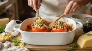 tomates farcies recette de grand-mère avec riz