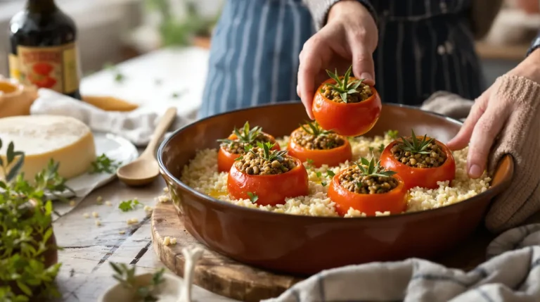 tomates farcies recette de grand-mère avec riz