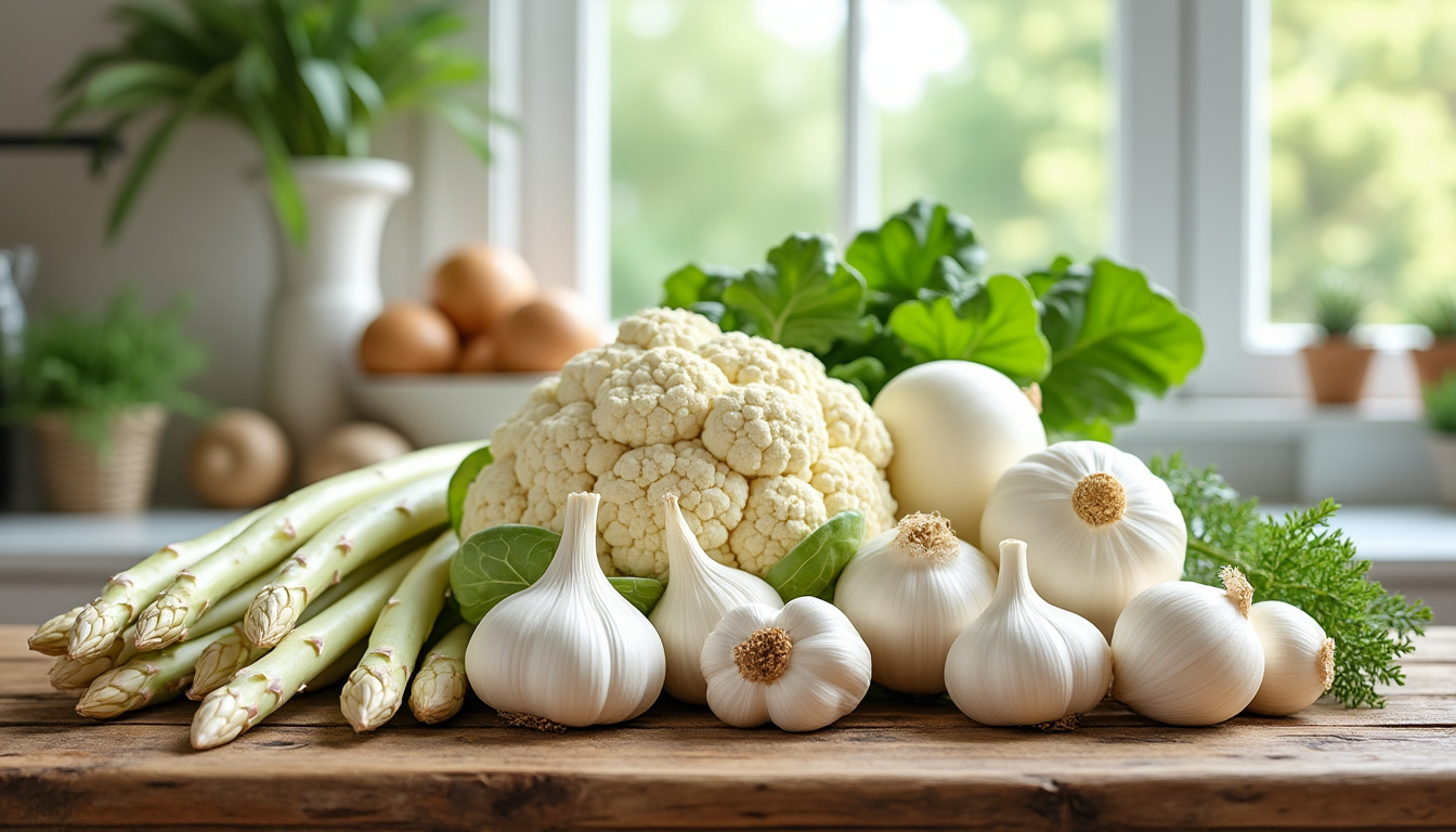 Les bienfaits essentiels des légumes blancs pour votre santé découvrez les bienfaits essentiels des légumes blancs et leur impact positif sur votre santé. conseils nutritionnels et avantages pour un mode de vie sain.