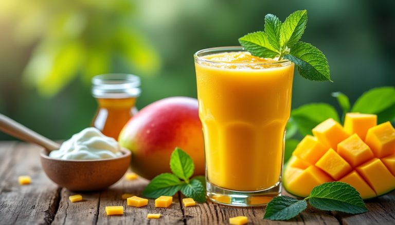 Recette simple et rapide pour un smoothie mangue délicieux découvrez une recette simple et rapide pour préparer un smoothie à la mangue délicieux, parfait pour une boisson saine et rafraîchissante en quelques minutes.