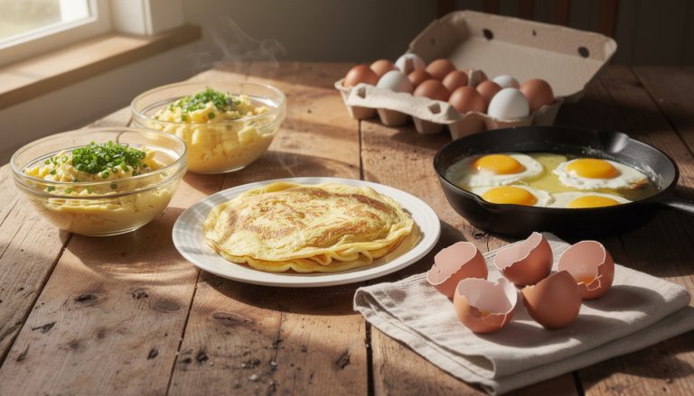 découvrez des recettes simples et rapides pour utiliser vos œufs entiers avant qu'ils ne se périment. idées savoureuses et faciles à préparer pour éviter le gaspillage alimentaire.