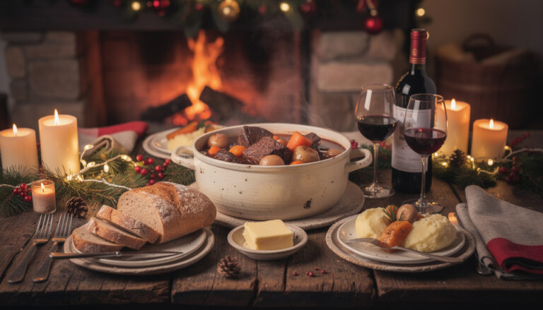Recette bourguignon de noël : traditions et astuces pour un plat convivial découvrez la recette traditionnelle du bourguignon de noël, avec des astuces pour réussir un plat convivial et savoureux qui réchauffera vos fêtes en famille.