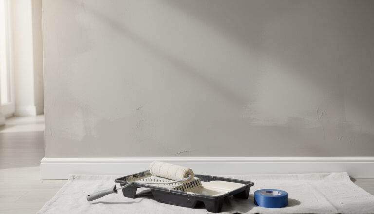 Accueil Temps de séchage de l’enduit avant peinture : conseils pour bien réussir vos travaux